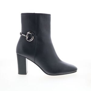 Johnston & Murphy Womens Charlotte Bit Bootie Black Boots (NWT)